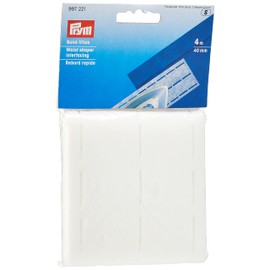 Prym - Tessuto Non Tessuto Perforato, in Poliestere, 40 mm, Colore: Bianco