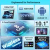 Wireless Double Din Car Stereo with Apple CarPlay/Android Auto,Carplay Screen
