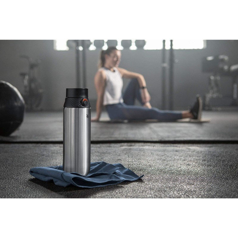WMF Waterkant Stainless Steel Drinking Bottle, 750 ml, Sports Stainless