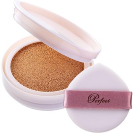 Everlife Bi・Koujun Perfect Cushion Compact Refill Only 1 Piece Natural Ochre (Healthy Color)