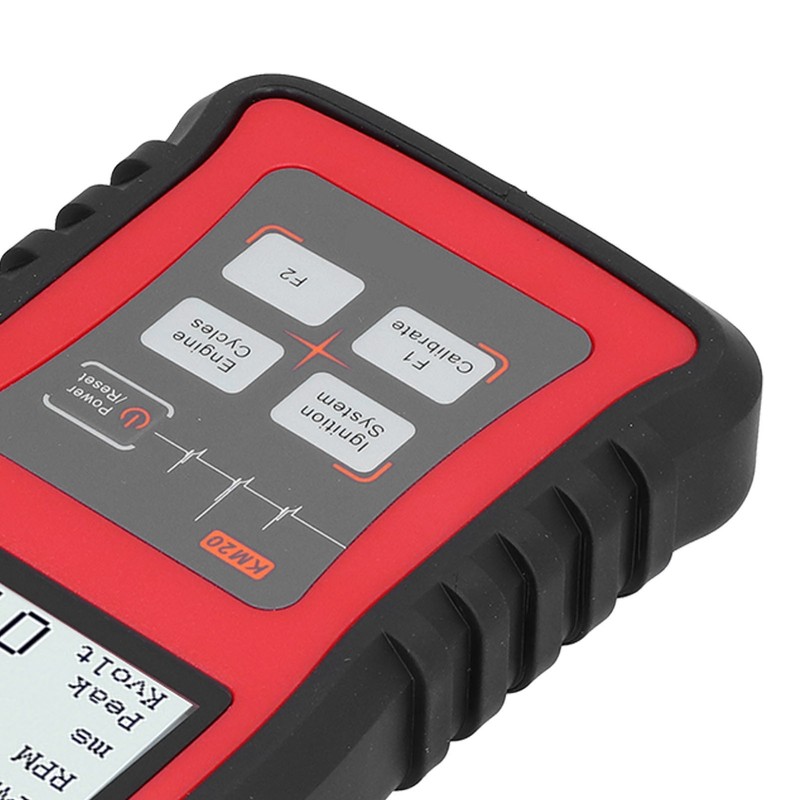 24W Ignition Analyzer MultiSystem LCD Display RPM Measurement Spark Plug