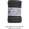 Toalla Exfoliante de Espalda de Nylon Negro Toyvian ZF2OE4330X17D
