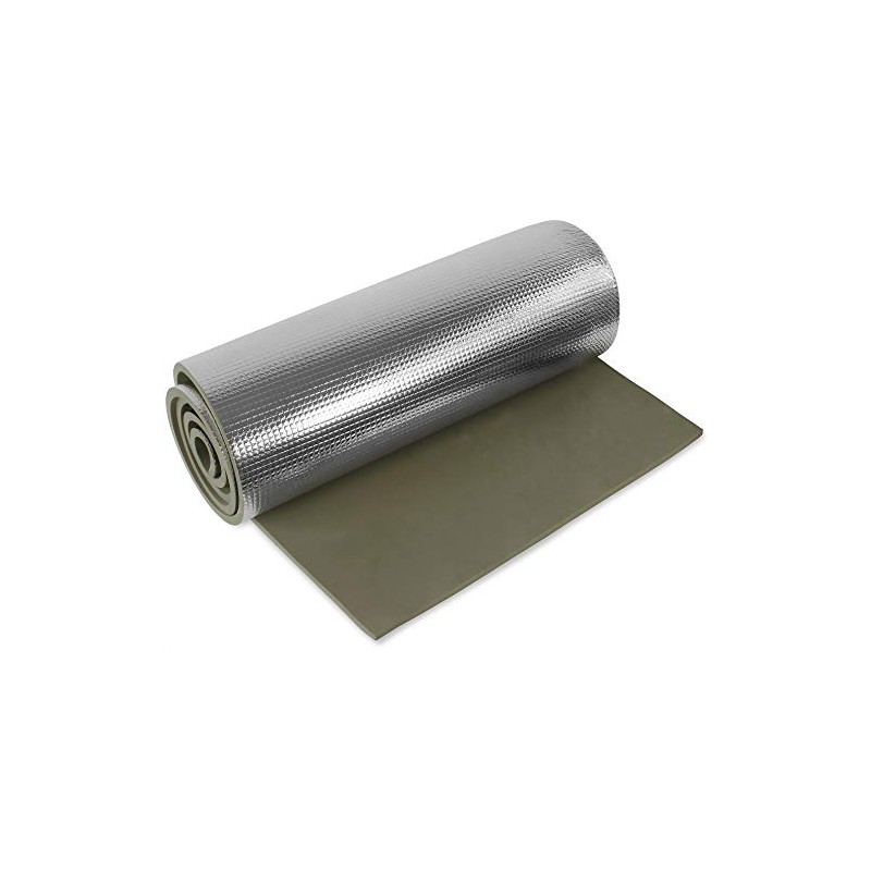 normani Aluminium Thermal Mat 200 x 50 cm Olive