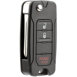 KeylessOption - Llave sin llave con mando a distancia para coche, sin cortar en blanco
