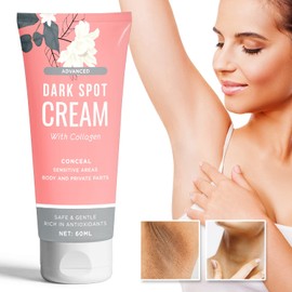 Natural Vine Crema para las axilas, crema para manchas oscuras, resultado instantáneo, hidrata las axilas, el cuello, las rodillas, partes privadas (60 ml)