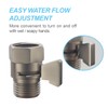 AZOS Water Flow Control Valves G1/2 Pressure Regulator, Brass Shower