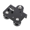 Back Support Plate Black Metal 3D Printer Extruder Back Support