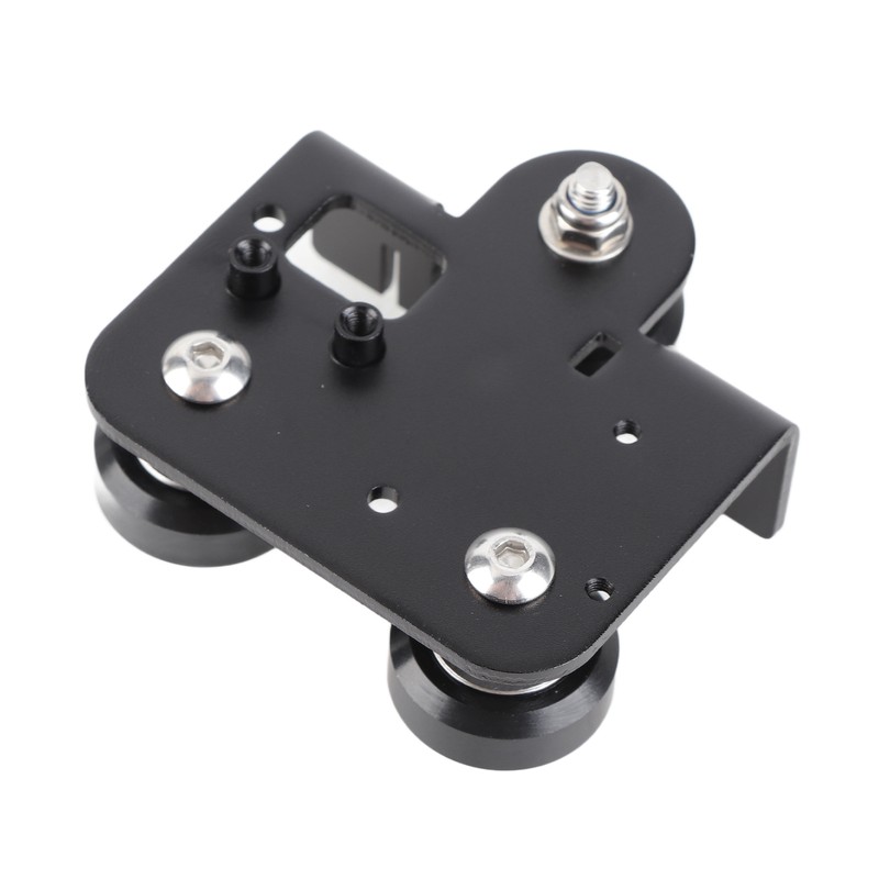Back Support Plate Black Metal 3D Printer Extruder Back Support