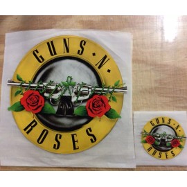 Unbranded Guns N Roses Greatest Heavy Metal Rock Band DTF Heat Ready Press Front + Pocket!
