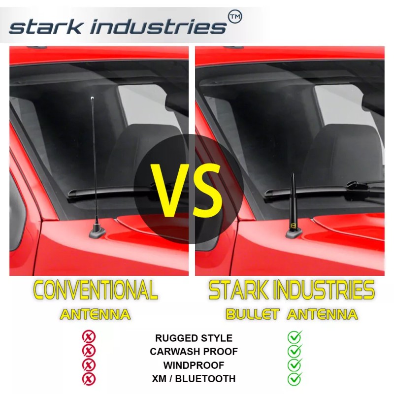 Stark Industries Pure Copper 50 CAL Bullet Antenna Mast fit