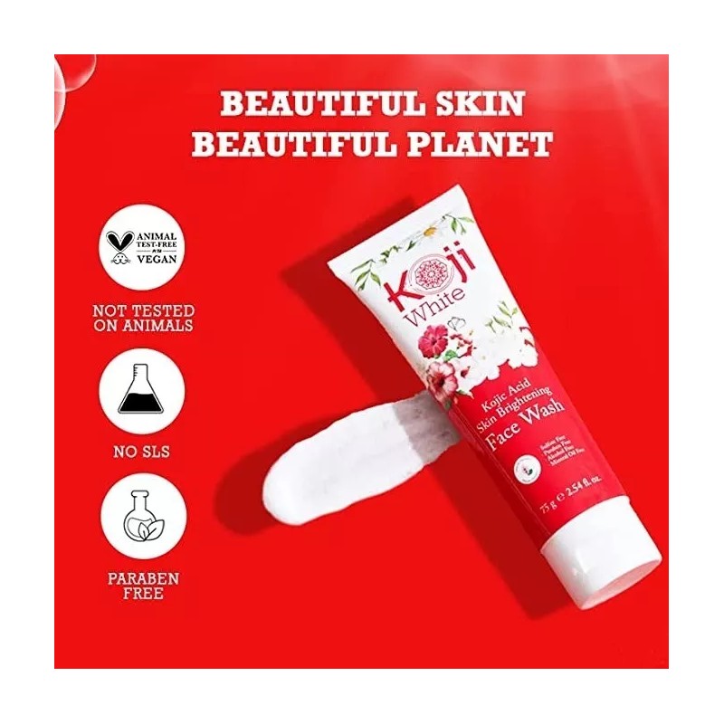 Koji White - Gel De Lavado Facial Aclarante