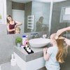 2 Pcs Bathroom Tray Small Tray Vanity Tray Black Tray