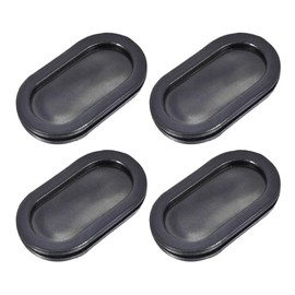 uxcell Wire Protector Oil Resistant Armature Oval Rubber Grommets 30x65mm Mounting Dia 4Pcs