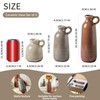 Ceramic Vases Set of 3, Neutral Rustic Farmhouse Vase with