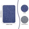 12Pcs Fabric Repair Patches, 4 x 3 Inches Cotton Iron