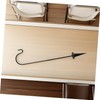 Kisangel Outdoor Shepherd Hook, Garden Hook for Planter, 700mm Stake