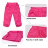 MEILONGER Girls' Shorts for Children, Cotton, Elasticated Waist with Cargo