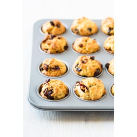 Patisse Silver-Top Muffin Pan 12 Cup 35 cm, Multi Colour