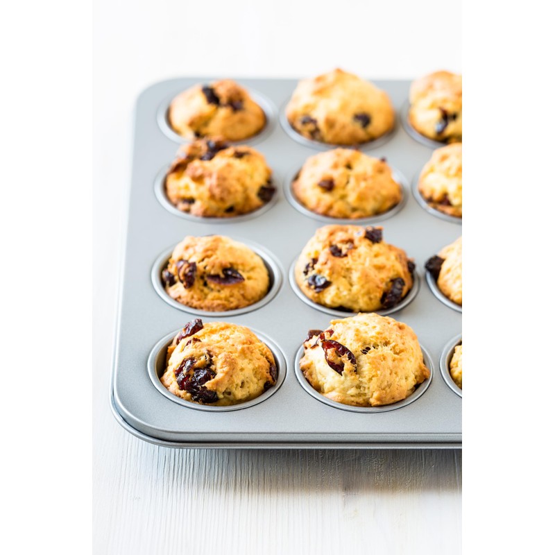 Patisse Silver-Top Muffin Pan 12 Cup 35 cm, Multi Colour