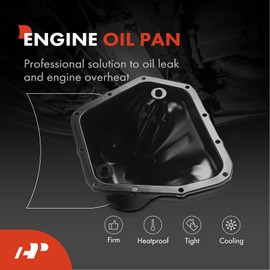 A-Premium Lower Engine Oil Pan Sump with Drain Plug Compatible with Subaru Outback 2013-2019, Forester 2011-2018, XV Crosstrek 2013-2015, Legacy 2013-2019, Impreza 2012-2016, Crosstrek, 2.0L 2.5L