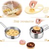 Donut Maker 2 Pack Plastic Donut Cutter Set with Dipping