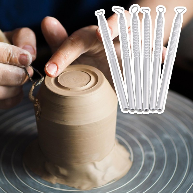 BQLZR Aluminum Ribbon Polymer Clay Sculpting Tools for Trimming Detailing