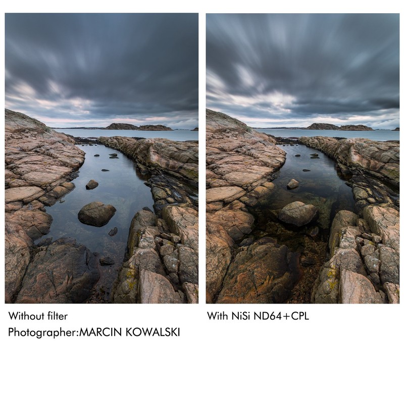 NiSi IR ND64 + CPL (82mm) - The Combination of