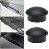2PCS Car Front Rear Windshield Wiper Arm Nut Cover Spindle
