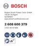 Bosch 2608600379 Grinding Disc for Steel, Black, 180 x 8