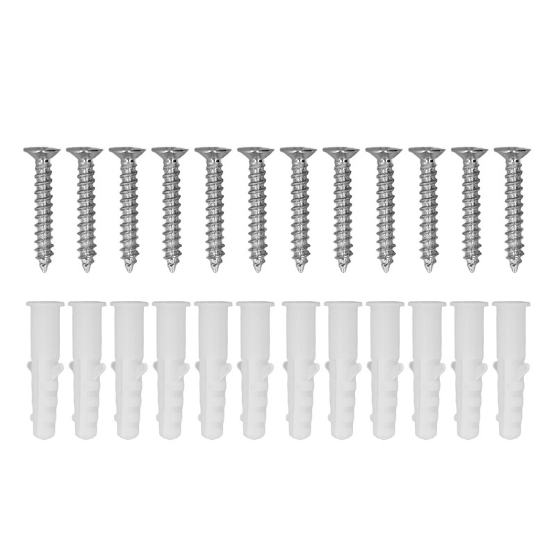 12PCS Standoff Screws Advertising Nails Stainless Steel Sign Holder Screw