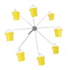 Ferris Wheel Bird Feeder Dynamic Design Endless Fun Outdoor Hanging