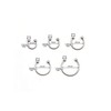 WARRIOR PTYM-01 Titanium Round Horseshoe Septum Nose Tragus Helix Piercing