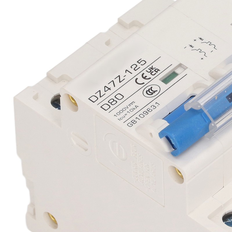 2P Mini Circuit Breaker 10KA Breaking Capacity Solar PV System