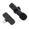 Wireless Lavalier Microphone Noise Cancelling 360° Sound 20m Range Professional