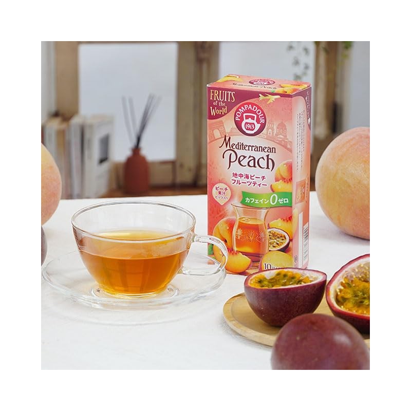 Pompadour Mediterranean Peach 1 Box (0.09 oz (2.5 g) x