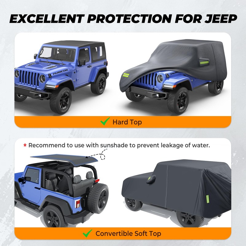 KAKIT 6 Layers Heavy Duty Covers for Jeep 2007-2020 4
