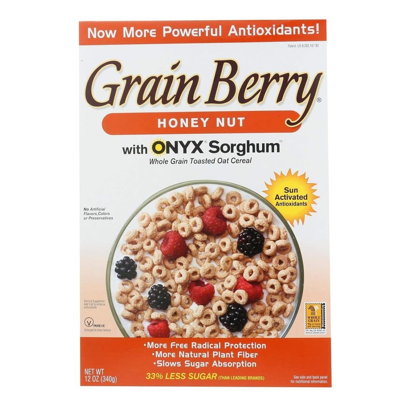 Generic Grain.Berry Cereal - Honey Nut Oats with ONYX Sorghum