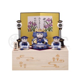Yakushigama, May Doll, Tango no Sekku Saishiki Hatsujin Daisho Ornament (Includes Storage Paulownia Box)