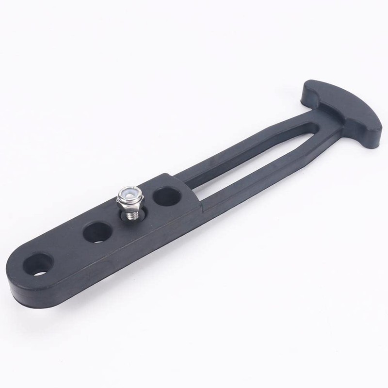 Boat Telescoping Ladder Strap,Marine Grade Secure Retaining Rubber Latch Band