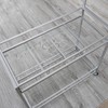 FirsTime & Co. Silver Delilah Bar Cart, 2 Tier Mobile