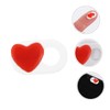 Operitacx 4PCS Heart Webcam Cover Slider Laptop Camera Privacy Lens