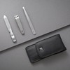 ZWILLING Genuine Leather 3 Piece Manicure Set with Press Stud
