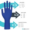 UNIGLOVES PRO.TECT Latex HD GA0014 Disposable Powder-Free Gloves, Box of