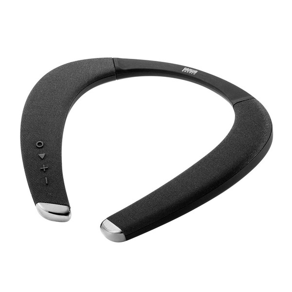 Sanwa Direct 400-SP090 Neck Speaker, Bluetooth Apt-X LL Compatible, Low