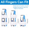 Aluminum Finger Splint, Finger Support Brace Joint Stabilizer for Thumb,