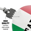 GRAPHICS & MORE Italia Italy Italian Flag Acrylic Christmas Tree