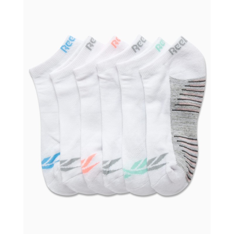 Reebok Women's Low Cut Socks - 6 Pack Performance Cushion