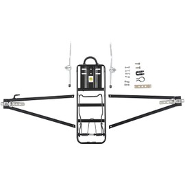 Resul Pannier Rack 24-28 Inches Black Aluminium Adjustable