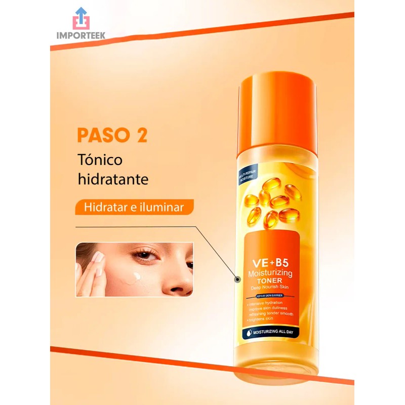 Set Skincare Cuidado Piel Cara Hidratacion Multi Reparadora