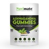 Nuvimate Ashwagandha Gummies Pure & Natural Root Extract Ayurvedic Supplement